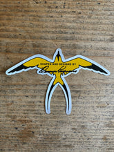 Donald Takayama bird sticker (16pc.)