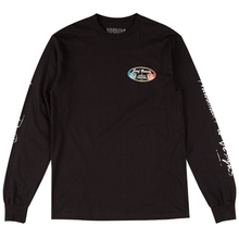 DT114 - Donald Takayama L/S Rainbow Oval - Black