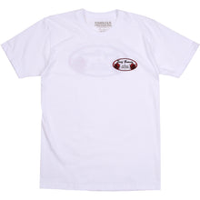 DT102 - Donald Takayama oval tee (red oval logo) - White