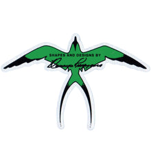 Donald Takayama bird sticker